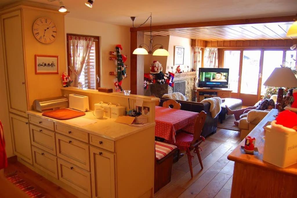 Ski-In, Chalet-Style Appt Central Verbier - 1 Min Walk To Lift Exterior foto